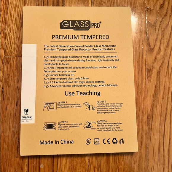 Esanik Tempered Paper Glass Screen Protector iPad Air 5, Air4, IPad Pro 11 - Picture 2 of 4